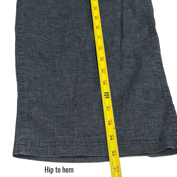 prAna Vaha Hemp Blend Yoga Pants Charcoal Comfort Outdoors Athletic Size XL - Picture 12 of 13